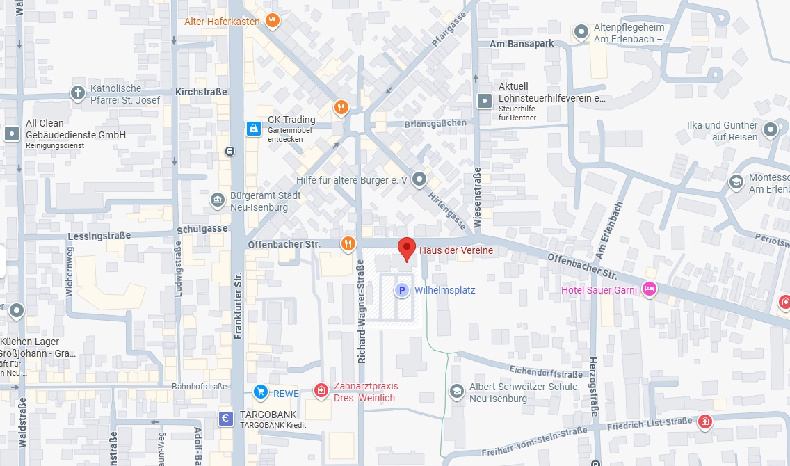 Mitgliederversammlung am Dienstag, den 14. Oktober 2025 um 19h